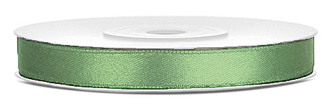 Ruban Satin Vert Foncé 25 Mm X 23 M - Emballage Cadeau, Décoration, Mariage, Artisanat