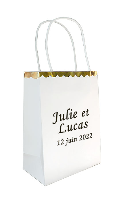 20 Pièces Sac papier cadeau, Sachet bonbons anniversaire, Sac