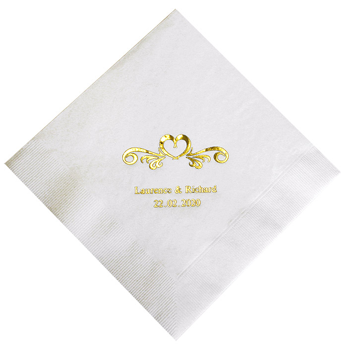 Serviette de table personnalisable pour jeune enfant.