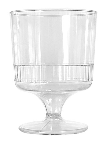 20 Mini-verres - verrines à pied 5 cl